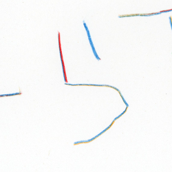 ににのひらがな練習