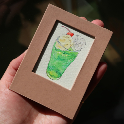 メロンクリームソーダ