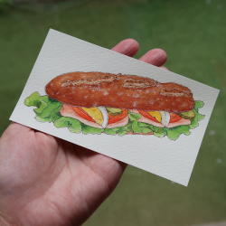 ハムたまごサンド